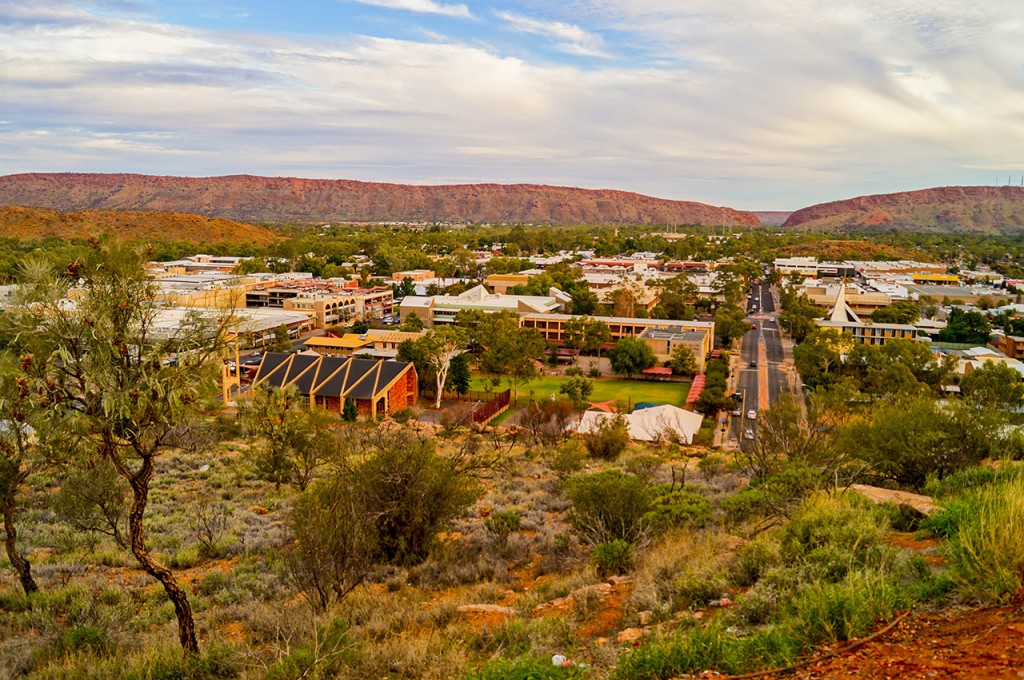 Anzac Hill Lookout Alice Springs View 2