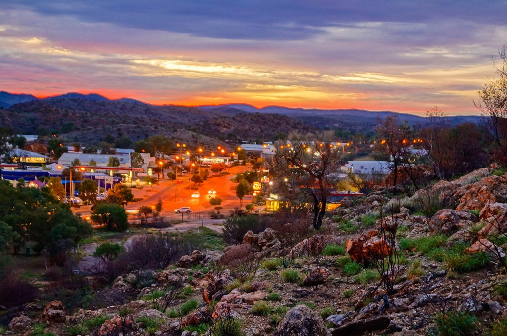 Anzac Hill Lookout Sunset