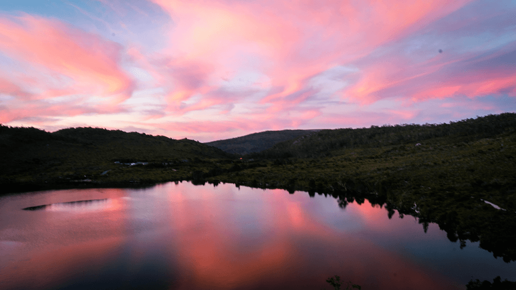 Sunset on Cradle Mountain