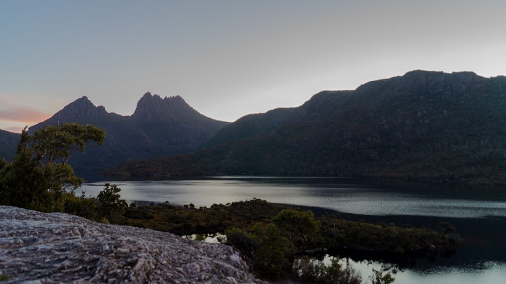 Cradle Mountain at Sunset