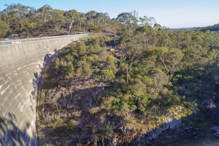 Barossa Reservoir’s Whispering Wall