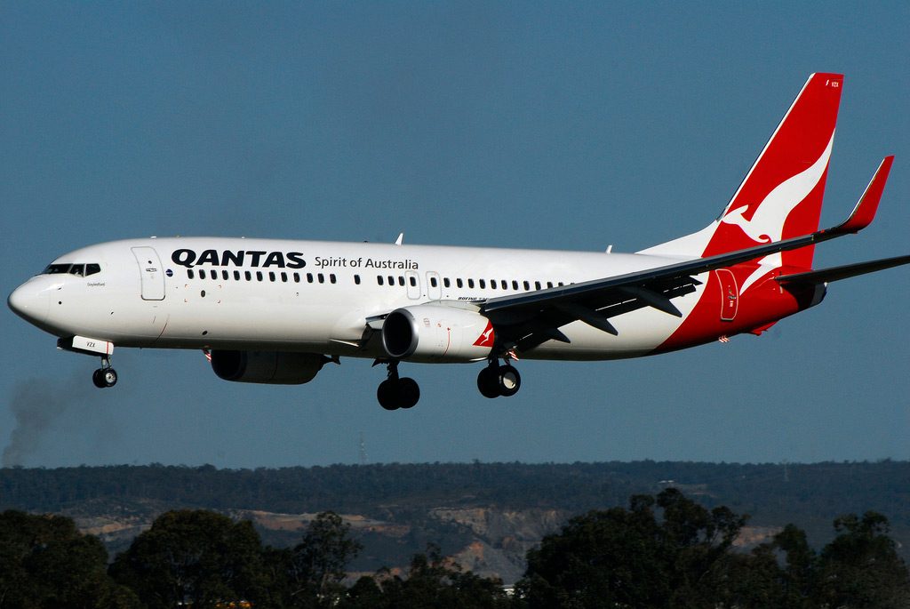 Qantas Plane by Jordan Vuong