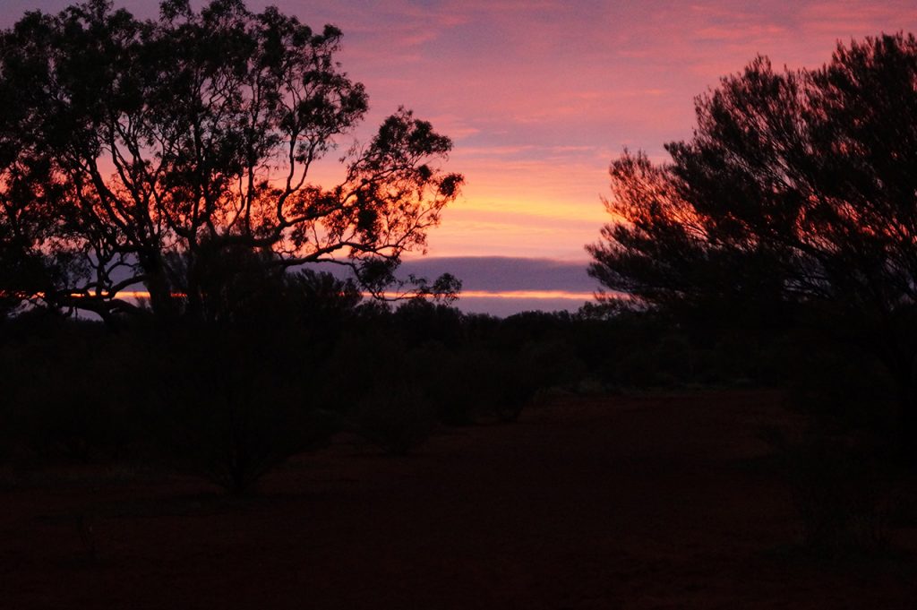 First Light at Uluru