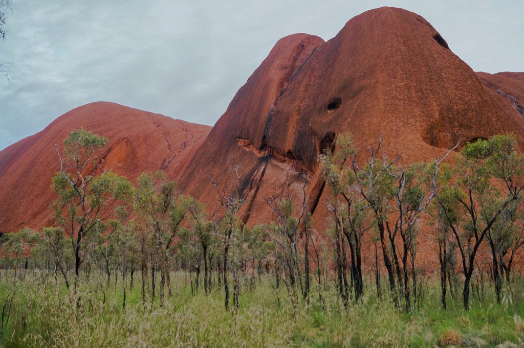 Droid rock at Uluru