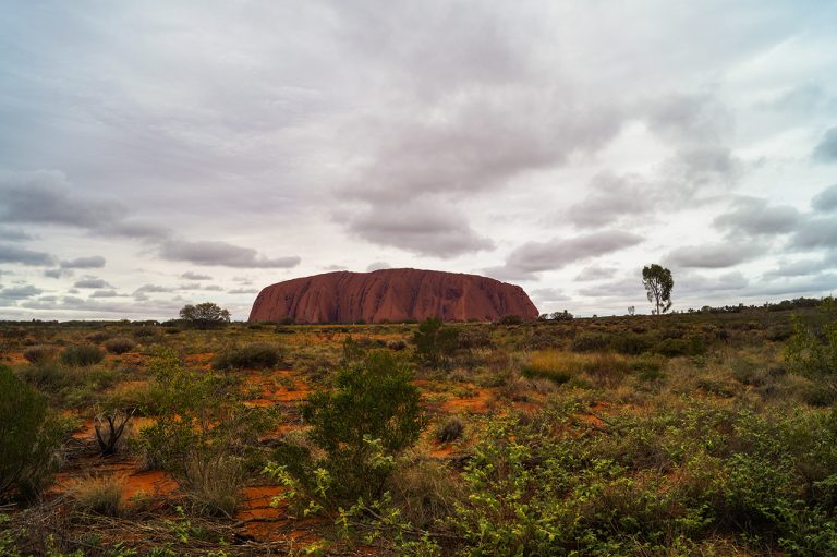 My Sunrise Trek around Uluru