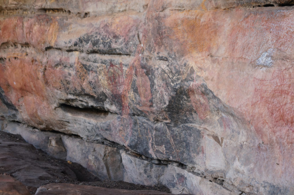 Rock paintings in Kakadu