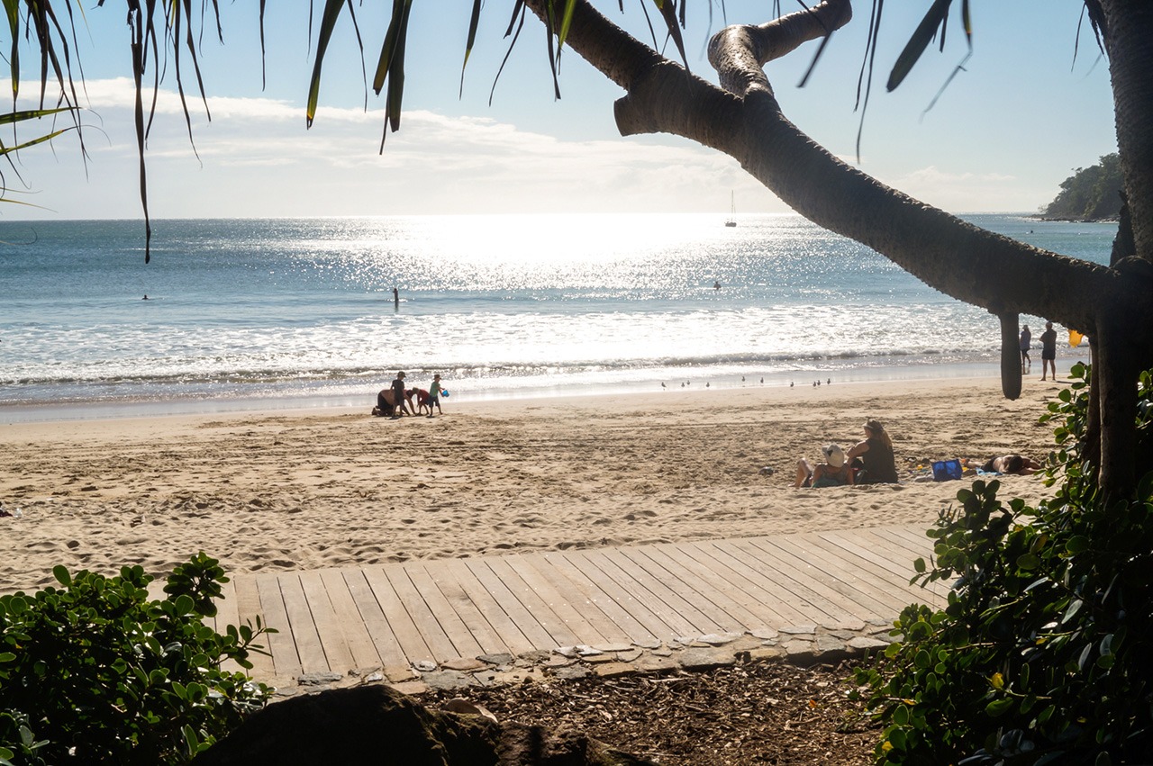 Noosa beach