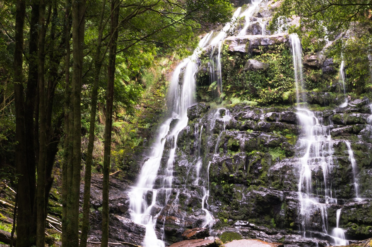 Waterfall in Tasmania, Australia